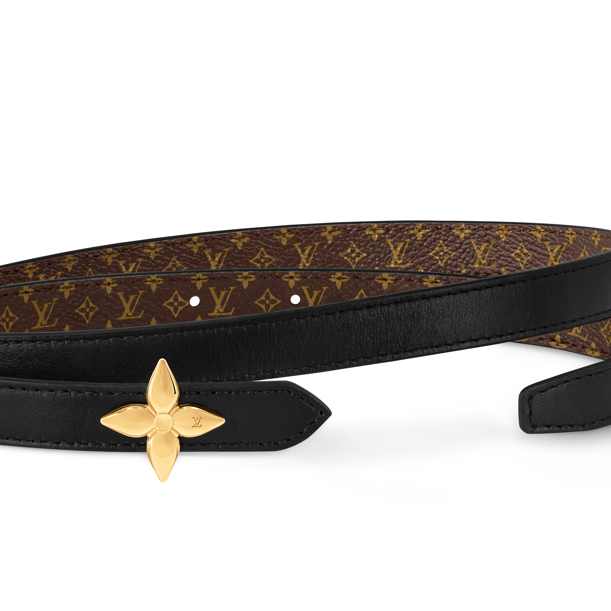 LV Mini Flowergram 15mm Reversible Belt - Accessories M8796U